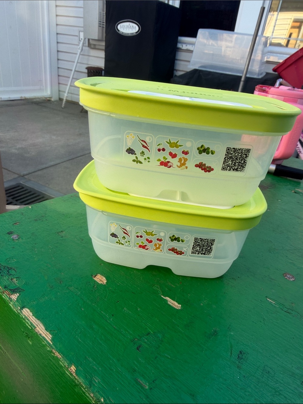 Set of 2 Mini Tupperware Fridgesmart